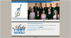 Desktop Screenshot of fredfest.org